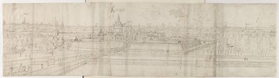 View of the Palace of Cantecroy near Antwerp and the surrounding Countryside, 1557-58 by Anthonis van den Wyngaerde